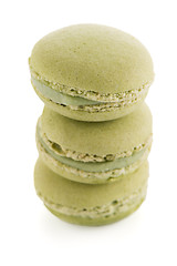 Image showing Colorful French Macarons