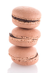 Image showing Colorful French Macarons