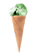 Image showing Ice cream cone