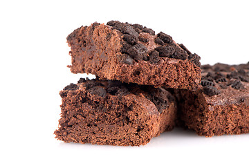 Image showing Chocolate brownies