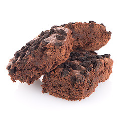 Image showing Chocolate brownies