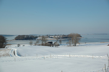 Image showing Idylic winter landscape