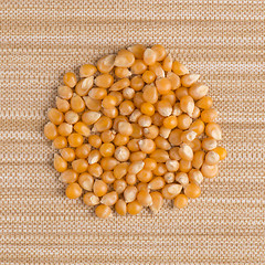Image showing Circle of corn