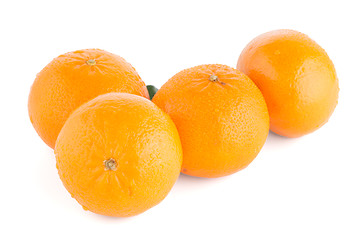 Image showing Ripe tangerine or mandarin