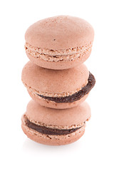 Image showing Colorful French Macarons