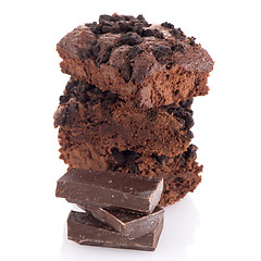 Image showing Chocolate brownies