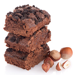 Image showing Chocolate brownies