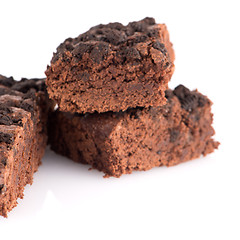 Image showing Chocolate brownies