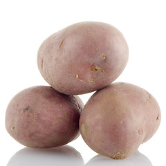 Image showing Red potatoes