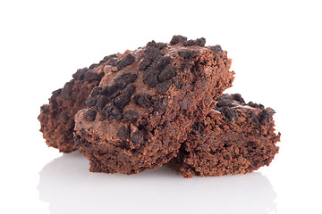 Image showing Chocolate brownies