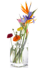 Image showing Bouquet of various flowers