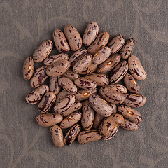 Image showing Circle of pinto beans