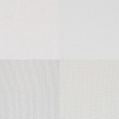 Image showing Set of white vinyl samples