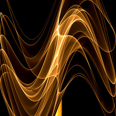 Image showing Abstract 3d background