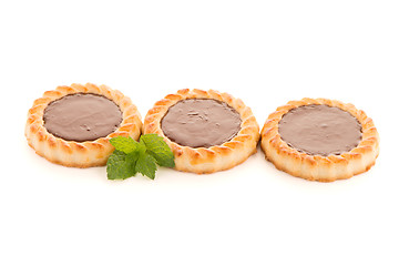 Image showing Chocolate tart cookies