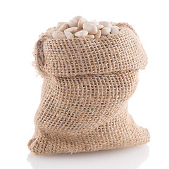 Image showing White beans bag