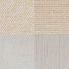 Image showing Set of beige vinyl samples