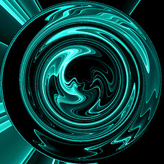 Image showing Abstract 3d background