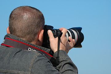 Image showing photographer