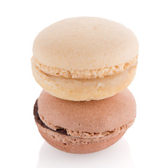 Image showing Colorful French Macarons