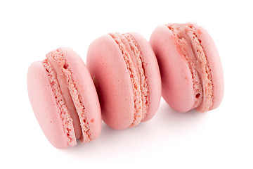 Image showing Colorful French Macarons