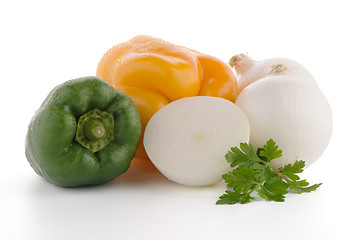 Image showing Mediterranean vegetables