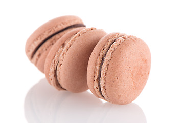 Image showing Colorful French Macarons