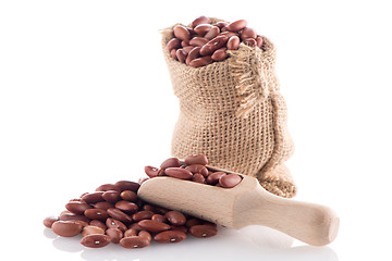 Image showing Red beans bag