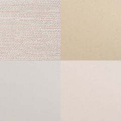 Image showing Set of beige vinyl samples