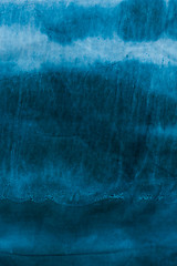 Image showing Blue crumpled paper texture