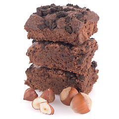 Image showing Chocolate brownies