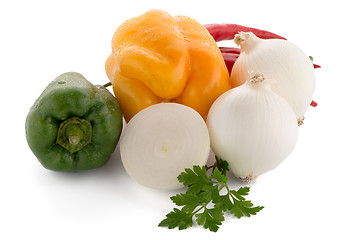 Image showing Mediterranean vegetables