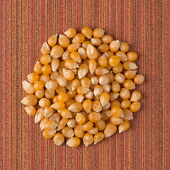 Image showing Circle of corn