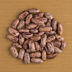 Image showing Circle of pinto beans