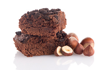 Image showing Chocolate brownies