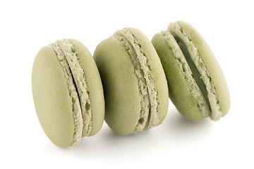 Image showing Colorful French Macarons