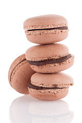 Image showing Colorful French Macarons