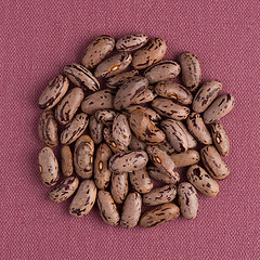 Image showing Circle of pinto beans