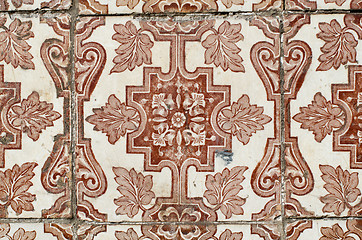 Image showing Vintage spanish tiles