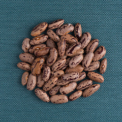 Image showing Circle of pinto beans