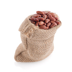 Image showing Red beans bag