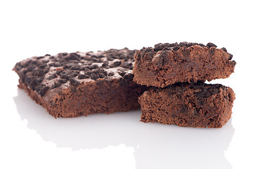 Image showing Chocolate brownies