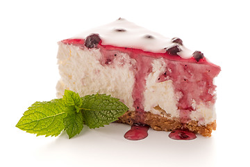 Image showing Cheese Cake slice