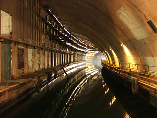 Image showing Submarine nuclear shelter