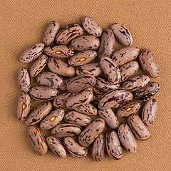 Image showing Circle of pinto beans