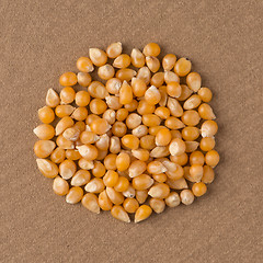 Image showing Circle of corn