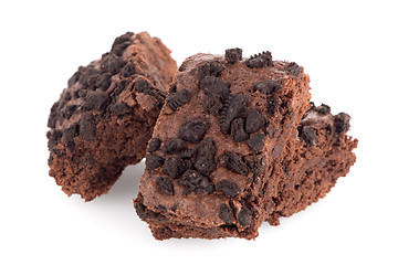 Image showing Chocolate brownies