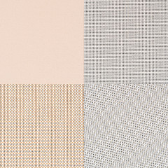 Image showing Set of beige vinyl samples