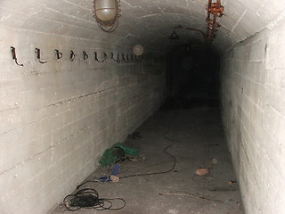 Image showing Nuclear arsenal tunnel