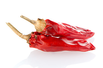 Image showing Red chili peppers